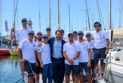 EL EQUIPO DE REGATAS «SOLER CABOT 1842-MERCEDEZ BENZ QUADIS AUTOLICA» SE PRESENTA EN BARCELONA