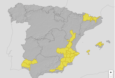 ALERTAS METEOROLÓGICAS A 11 JUN. 2024 06:00 LT