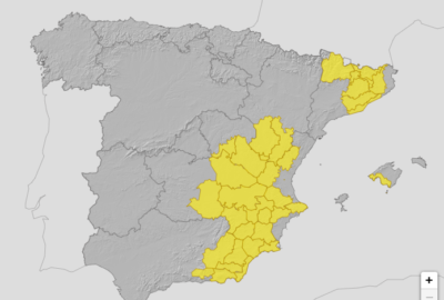 ALERTAS METEOROLÓGICAS A 12 JUN. 2024 06:00 LT