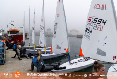 CAMPEONATO DEL MUNDO ILCA 4 VIANA DO CASTELO. JORNADA EN TIERRA