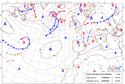 INFO METEO LOCALIDADES A 20 JUN. 2024 08:00 LT