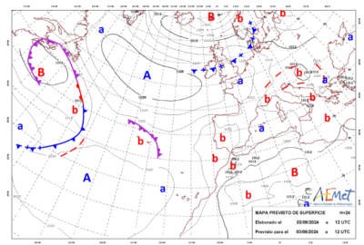 INFO METEO LOCALIDADES A 3 JUN. 2024 09:00 LT