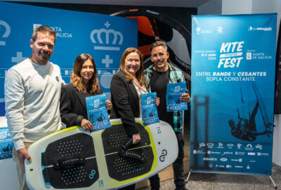 EL TMKITECLUB Y LA XUNTA DE GALICIA RENUEVAN SU ACUERDO DE COLABORACIÓN PARA EL VII KITEFEST CESANTES