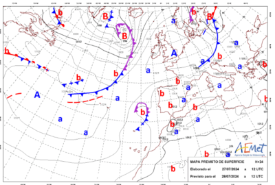 INFO METEO LOCALIDADES A 28 JUL. 2024 08:00 LT.