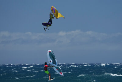 SUARDÍAZ Y MACDONALD, CAMPEONES DEL MUNDO DE WINGFOIL BIG AIR EN GRAN CANARIA