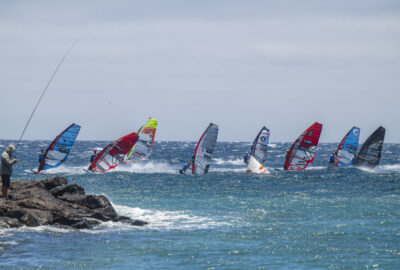 POZO IZQUIERDO DECIDE ESTE DOMINGO EL PRIMER TÍTULO DE SLALOM X EN LA COPA DEL MUNDO DE WINDSURF