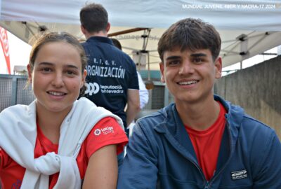 CAMPEONATO DEL MUNDO JUVENIL 49ER, 49ER FX Y NACRA-17. DANIEL Y NORA GARCÍA DE LA CASA: «VENIMOS A HACER LAS COSAS BIEN»