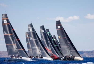 52 SUPERSERIES. «GLADIATOR» RECORTA DISTANCIAS A «PLATOON AVIATION» EN LA PUERTO PORTALS 52 SUPERSERIES SAILING WEEK