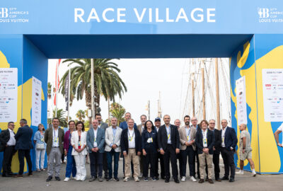 LAS AUTORIDADES DAN LA BIENVENIDA A LA INAUGURACIÓN DEL RACE VILLAGE OFICIAL DE LA LOUIS VUITTON 37TH AMERICA’S CUP