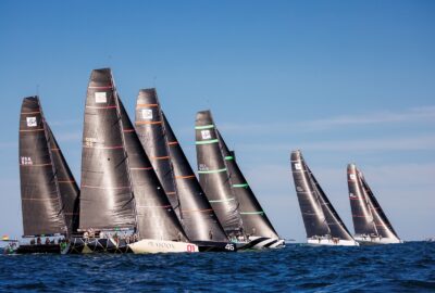 52 SUPERSERIES. EXCELENTE ENSAYO GENERAL DE LOS 13 BARCOS QUE COMPETIRÁN EN PUERTO PORTALS