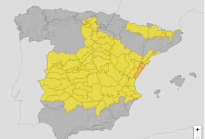 ALERTAS METEOROLÓGICAS A 19 SEP. 2024 06:00 LT