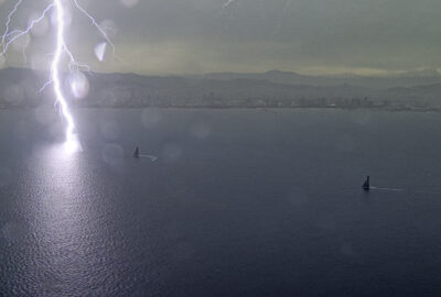 LA LLEGADA DE UN FRENTE DE TORMENTA CANCELA LA SEXTA JORNADA DE LA LOUIS VUITTON CUP