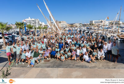 LA ENTREGA DE TROFEOS PUSO FIN A LA DIADA DE LA VELA LLATINA EN EL C.N. CALA GAMBA