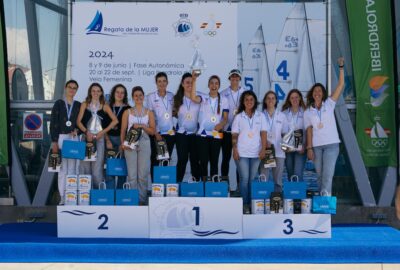 LA REAL FEDERACIÓN CANARIA DE VELA, CAMPEÓN DE LA LIGA IBERDROLA EN VILAGARCÍA