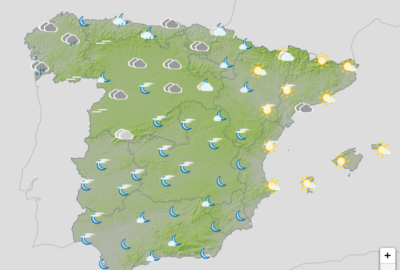 INFO METEO LOCALIDADES A 1 OCT. 2024 08:00 LT