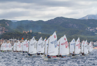 PRIMEROS LÍDERES DE LA REGATA AUDAX MARINA DEL R.C.N. PALMA