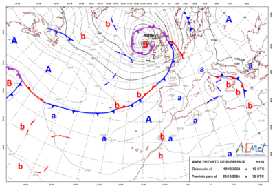 INFO METEO LOCALIDADES A 20 OCT. 2024 08:00 LT