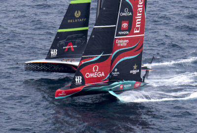 «EMIRATES TEAM NEW ZEALAND» PONE EL 3-0 EN EL MARCADOR DEL MATCH DE LA LOUIS VUITTON 37TH AMERICA’S CUP CON DRAMA EN LA PRE-SALIDA