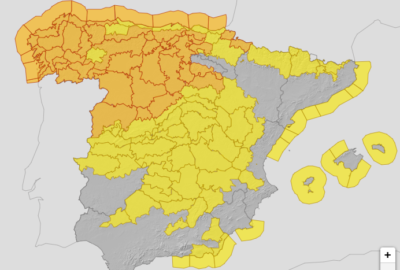 ALERTAS METEOROLÓGICAS A 9 OCT. 2024 06:00 LT