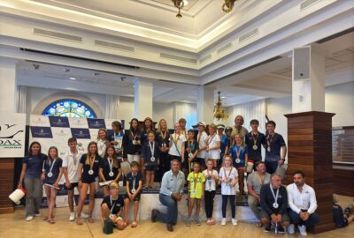 LA REGATA AUDAX MARINA DEL R.C.N. PALMA CORONA A SUS CAMPEONES