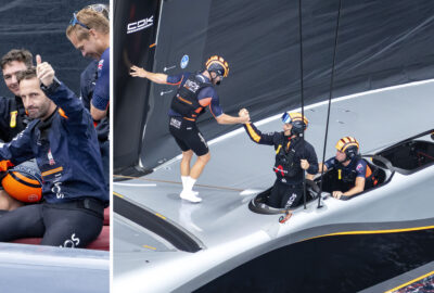 DOS VICTORIAS HACEN QUE «INEOS BRITANNIA» LIDERE 6-4 LA FINAL DE LA LOUIS VUITTON CUP