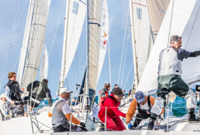 M.R.C.Y. BAIONA. TRES REGATAS PARA INAUGURAR LA LIGA DE OTOÑO GESTILAR J80