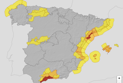 ALERTAS METEOROLÓGICAS A 13 NOV. 2024 06:00 LT.