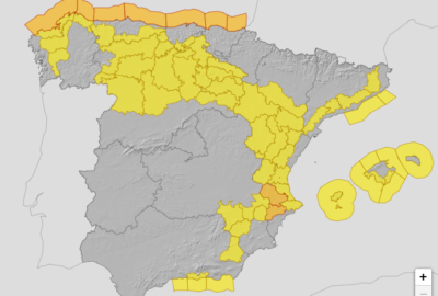 ALERTAS METEOROLÓGICAS A 21 NOV. 2024 06:00 LT.