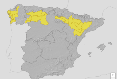 ALERTAS METEOROLÓGICAS A 30 NOV. 2024 06:00 LT.