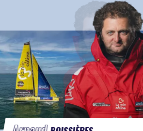 VENDÈE GLOBE 2024. LOS SKIPPERS: ARNAUD BOISSIÈRES «LA MIE CÂLINE»