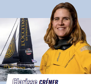 VENDÈE GLOBE 2024. LOS SKIPPERS: CLARISSE CRÉMER «L’OCCITANE EN PROVENCE»