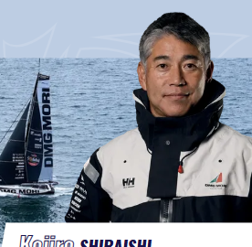 VENDÈE GLOBE 2024. LOS SKIPPERS: KOJIRO SHIRAISHI «DMG MORI GLOBAL ONE»