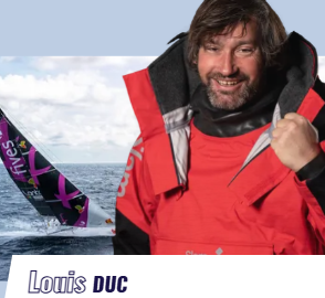 VENDÈE GLOBE 2024. LOS SKIPPERS: LOUIS DUC «FIVES GROUP-LANTANA ENVIRONNEMENT»