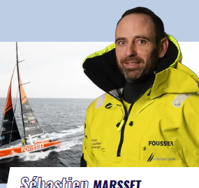 VENDÈE GLOBE 2024. LOS SKIPPERS: SÉBASTIEN MARSSET «FOUSSIER»