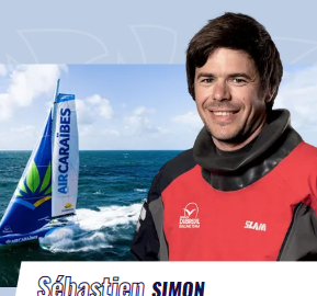 VENDÈE GLOBE 2024. LOS SKIPPERS: SÉBASTIEN SIMON «GROUPE DUBREUIL»