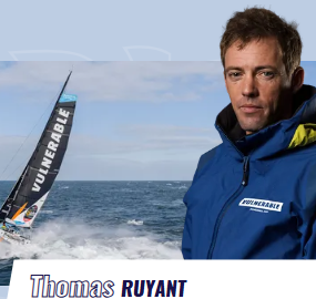 VENDÈE GLOBE 2024. LOS SKIPPERS: THOMAS RUYANT «VULNERABLE»