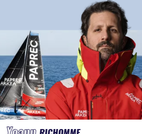 VENDÈE GLOBE 2024, LOS SKIPPERS: YOANN RICHOME «PAPREC ARKÉA»