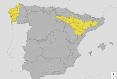 ALERTAS METEOROLÓGICAS A 1 DIC. 2024 06:00 LT