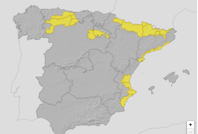 ALERTAS METEOROLÓGICAS A 11 DIC. 2024 06:00 LT.