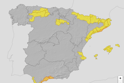 ALERTAS METEOROLÓGICAS A 12 DIC. 2024 06:00 LT.