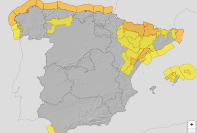 ALERTAS METEOROLÓGICAS A 22 DIC. 2024 06:00 LT.