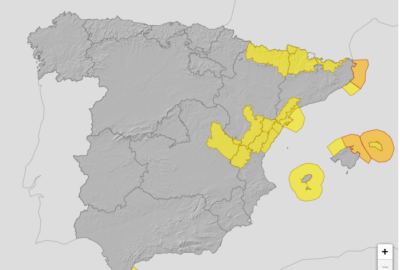 ALERTAS METEOROLÓGICAS A 24 DIC.2024 06:00 LT.