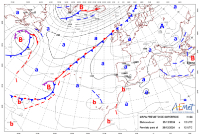 INFO METEO LOCALIDADES A 26 DIC. 2024 08:00 LT.