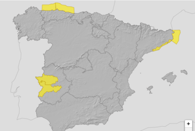 ALERTAS METEOROLÓGICAS A 3 DIC. 2024 06:00 LT