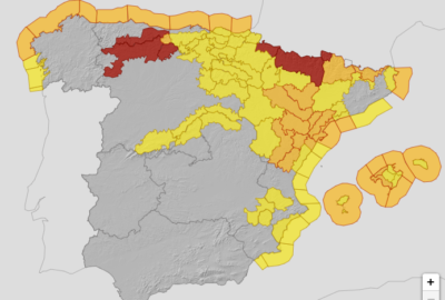 ALERTAS METEOROLÓGICAS A 8 DIC.2024 06:00LT.