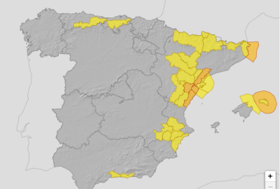 ALERTAS METEOROLÓGICAS A 11 ENE. 2025 06:00 LT.