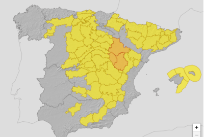 ALERTAS METEOROLÓGICAS A 14 ENE. 2025 06:00 LT.