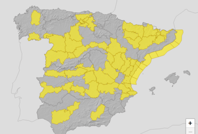 ALERTAS METEOROLÓGICAS A 16 ENE. 2025 06:00 LT.