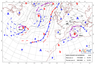 INFO METEO LOCALIDADES A 18 ENE. 2025 09:00 LT.