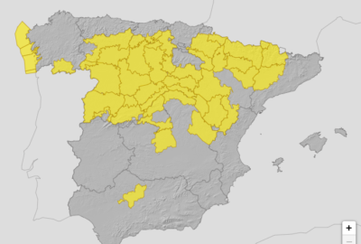 ALERTAS METEOROLÓGICAS A 19 ENE. 2025 08:00 LT.